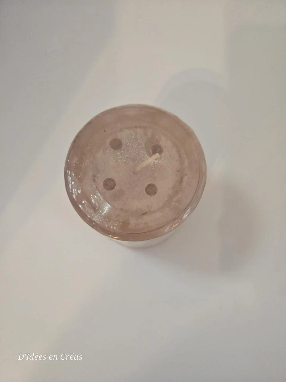 Bougía perfumada Maisons du Monde - Musc Blanc - Formato grande - Vidrio – photo 3